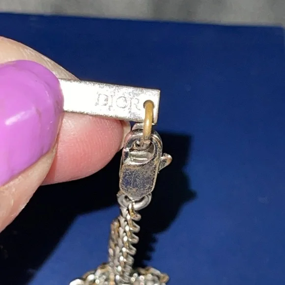 Preloved Christian Dior necklace great condition comes with box. - Picture 7 of 16